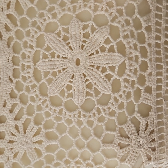 Nwot crochet topper top (V) - Picture 2 of 3